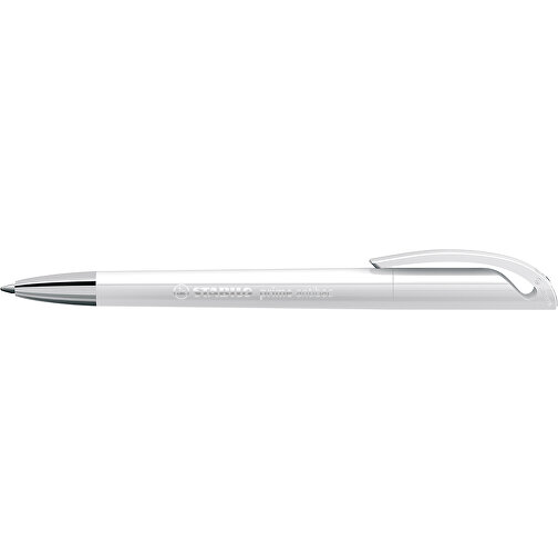 STABILO Prime Antibac Kugelschreiber , Stabilo, weiß, Kunststoff, 14,70cm x 1,60cm x 1,20cm (Länge x Höhe x Breite), Bild 1