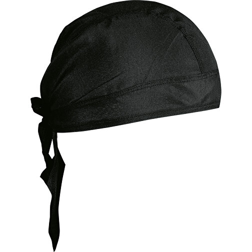 Kopftuch GARFY , schwarz, Baumwolle/ Polyester, , Bild 1