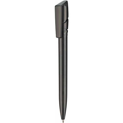 Kugelschreiber TWISTER , Ritter-Pen, schwarz, ABS-Kunststoff, 14,50cm (Länge), Bild 1