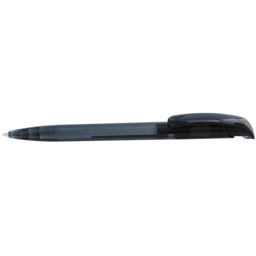Kugelschreiber BIO-CLEAR , Ritter-Pen, rauchgrau, ABS-Kunststoff, 14,80cm (Länge), Bild 3