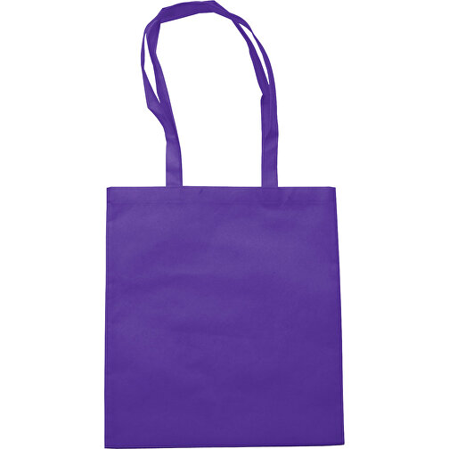 Einkaufstasche Aus Non-Woven Talisa , violett, Non-woven 80 g/m2, Polypropyleen, 37,00cm x 0,20cm x 40,50cm (Länge x Höhe x Breite), Bild 1