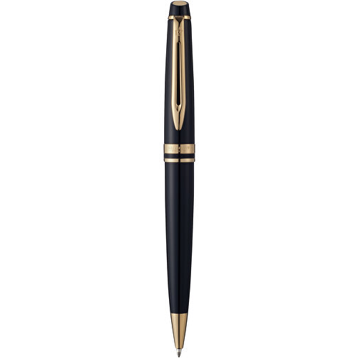 Expert Kugelschreiber , Waterman, schwarz / gold, Lackiert, 14,20cm (Länge), Bild 4