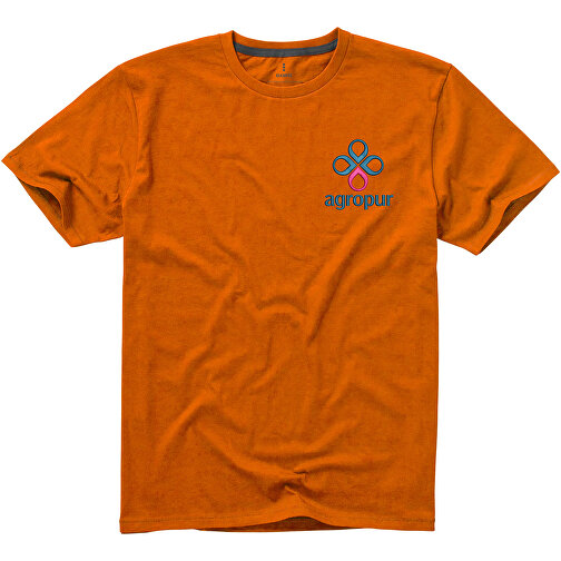 Nanaimo T-Shirt Für Herren , orange, Single jersey Strick 100% BCI Baumwolle, 160 g/m2, S, , Bild 4