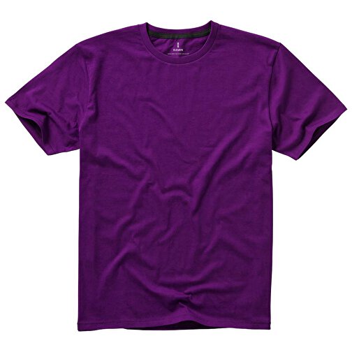 Nanaimo T-Shirt Für Herren , pflaume, Single jersey Strick 100% BCI Baumwolle, 160 g/m2, M, , Bild 9