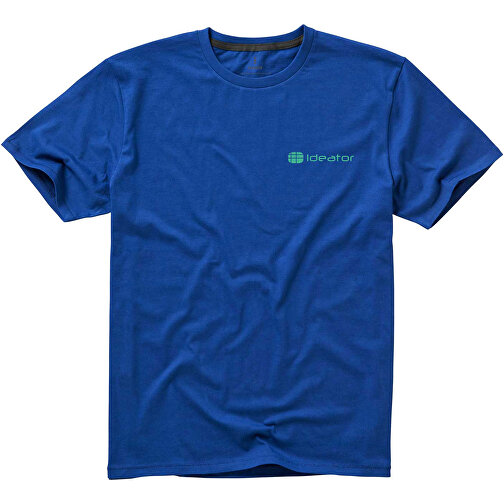 Nanaimo T-Shirt Für Herren , blau, Single jersey Strick 100% BCI Baumwolle, 160 g/m2, L, , Bild 2
