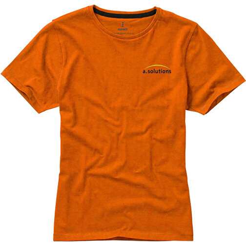 Nanaimo – T-Shirt Für Damen , orange, Single jersey Strick 100% BCI Baumwolle, 160 g/m2, S, , Bild 2