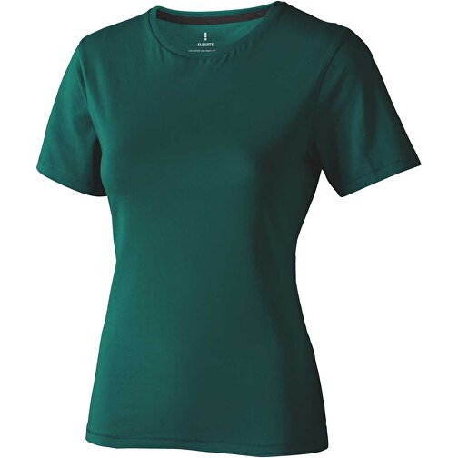 Nanaimo – T-Shirt Für Damen , waldgrün, Single jersey Strick 100% BCI Baumwolle, 160 g/m2, XXL, , Bild 1