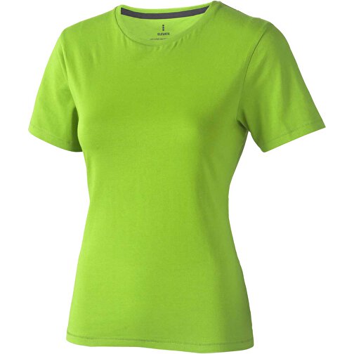Nanaimo – T-Shirt Für Damen , apfelgrün, Single jersey Strick 100% BCI Baumwolle, 160 g/m2, L, , Bild 1