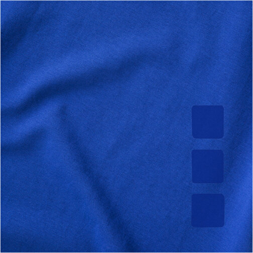 Kawartha T-Shirt Für Herren Mit V-Ausschnitt , Green Concept, blau, Single jersey Strick 95% Bio Baumwolle, 5% Elastan, 200 g/m2, S, , Bild 5
