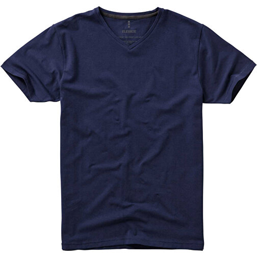 Kawartha T-Shirt Für Herren Mit V-Ausschnitt , Green Concept, navy, Single jersey Strick 95% Bio Baumwolle, 5% Elastan, 200 g/m2, M, , Bild 7