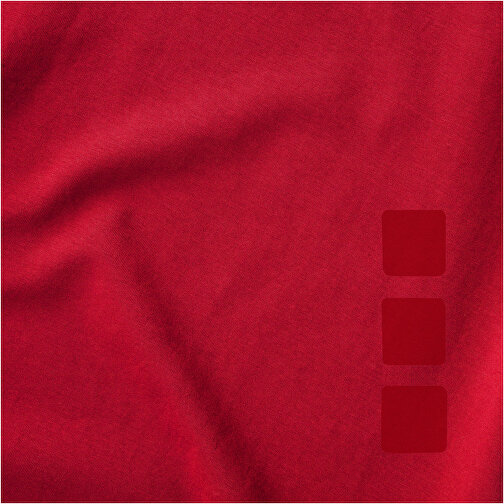 Kawartha T-Shirt Für Damen Mit V-Ausschnitt , Green Concept, rot, Single jersey Strick 95% Bio Baumwolle, 5% Elastan, 200 g/m2, XXL, , Bild 5