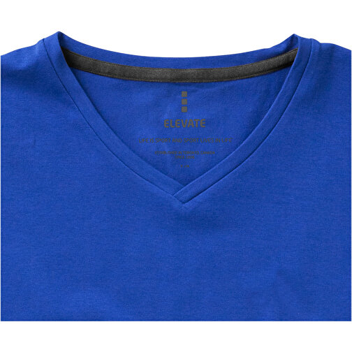 Kawartha T-Shirt Für Damen Mit V-Ausschnitt , Green Concept, blau, Single jersey Strick 95% Bio Baumwolle, 5% Elastan, 200 g/m2, XL, , Bild 6