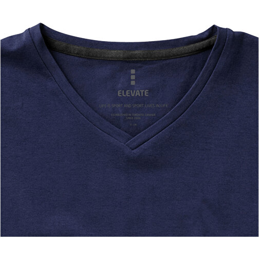 Kawartha T-Shirt Für Damen Mit V-Ausschnitt , Green Concept, navy, Single jersey Strick 95% Bio Baumwolle, 5% Elastan, 200 g/m2, M, , Bild 7