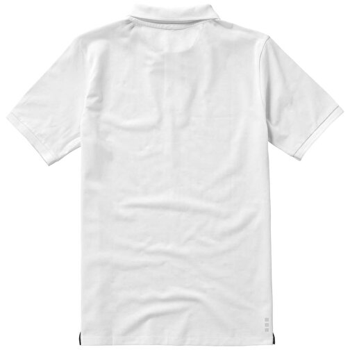 Calgary Poloshirt Für Herren , weiß, Piqué Strick 100% BCI Baumwolle, 200 g/m2, S, , Bild 8