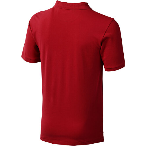 Calgary Poloshirt Für Herren , rot, Piqué Strick 100% BCI Baumwolle, 200 g/m2, S, , Bild 2