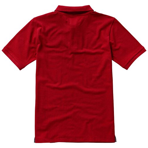 Calgary Poloshirt Für Herren , rot, Piqué Strick 100% BCI Baumwolle, 200 g/m2, S, , Bild 7