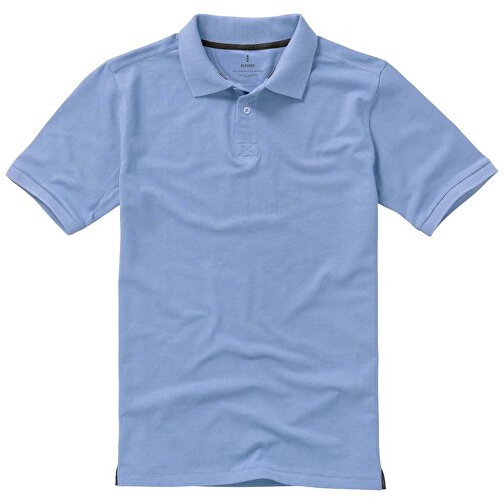 Calgary Poloshirt Für Herren , hellblau, Piqué Strick 100% BCI Baumwolle, 200 g/m2, XL, , Bild 20