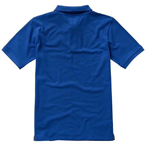 Calgary Poloshirt Für Herren , blau, Piqué Strick 100% BCI Baumwolle, 200 g/m2, S, , Bild 8