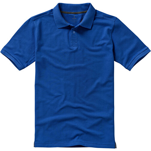Calgary Poloshirt Für Herren , blau, Piqué Strick 100% BCI Baumwolle, 200 g/m2, XXXL, , Bild 3