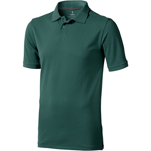 Calgary Poloshirt Für Herren , waldgrün, Piqué Strick 100% BCI Baumwolle, 200 g/m2, XXXL, , Bild 1