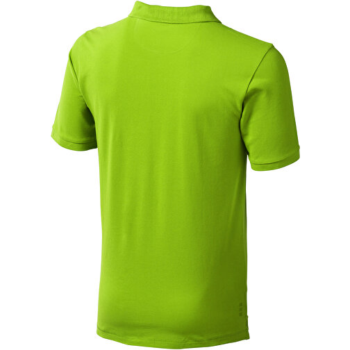 Calgary Poloshirt Für Herren , apfelgrün, Piqué Strick 100% BCI Baumwolle, 200 g/m2, M, , Bild 2