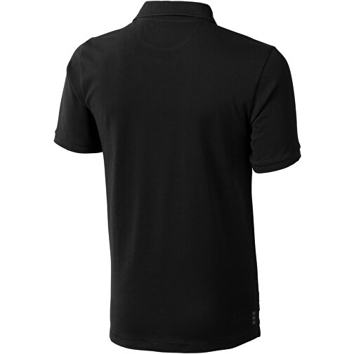 Calgary Poloshirt Für Herren , schwarz, Piqué Strick 100% BCI Baumwolle, 200 g/m2, S, , Bild 2