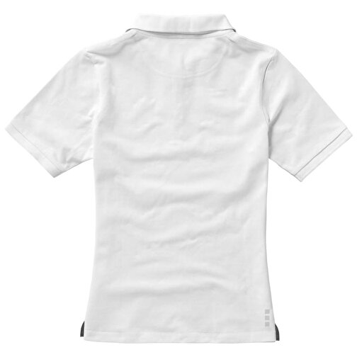 Calgary Poloshirt Für Damen , weiß, Piqué Strick  Baumwolle, 200 g/m2, M, , Bild 8