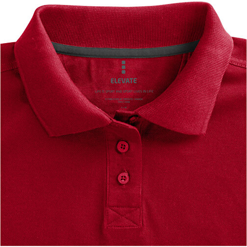 Calgary Poloshirt Für Damen , rot, Piqué Strick  Baumwolle, 200 g/m2, S, , Bild 6