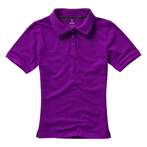 Calgary Poloshirt Für Damen , pflaume, Piqué Strick  Baumwolle, 200 g/m2, XL, , Bild 9