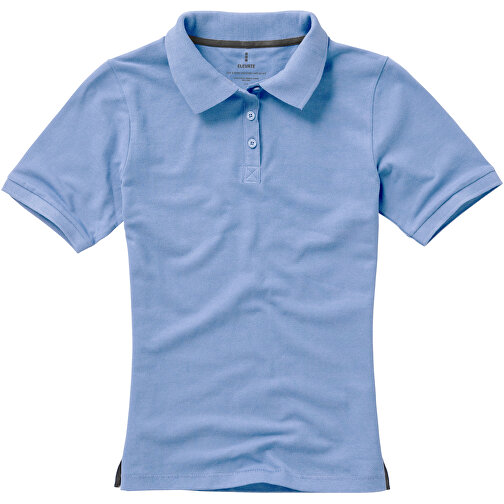 Calgary Poloshirt Für Damen , hellblau, Piqué Strick  Baumwolle, 200 g/m2, L, , Bild 3