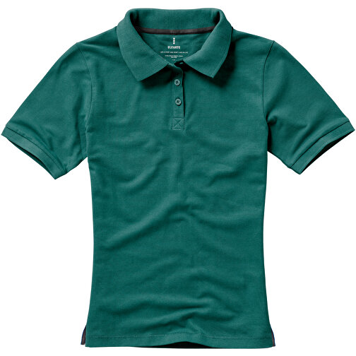 Calgary Poloshirt Für Damen , waldgrün, Piqué Strick  Baumwolle, 200 g/m2, L, , Bild 26
