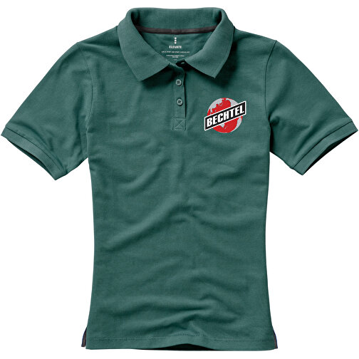 Calgary Poloshirt Für Damen , waldgrün, Piqué Strick  Baumwolle, 200 g/m2, XL, , Bild 5