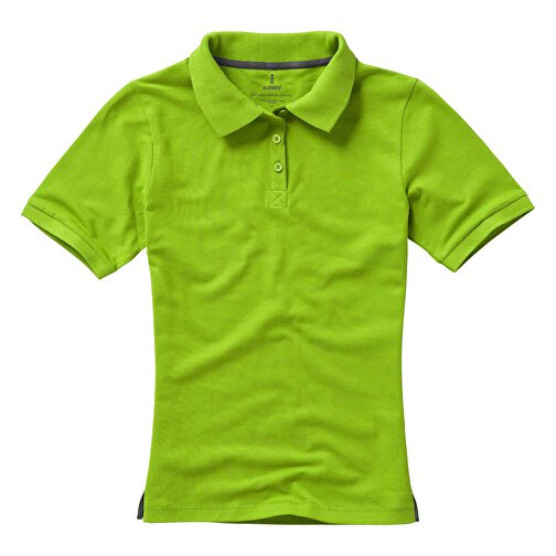 Calgary Poloshirt Für Damen , apfelgrün, Piqué Strick  Baumwolle, 200 g/m2, S, , Bild 13