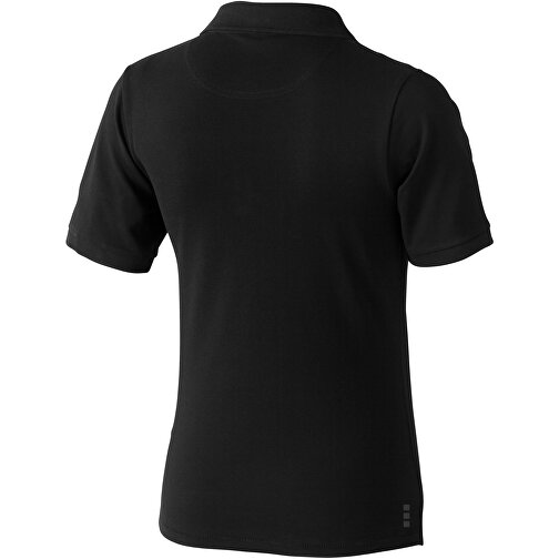 Calgary Poloshirt Für Damen , schwarz, Piqué Strick  Baumwolle, 200 g/m2, S, , Bild 2