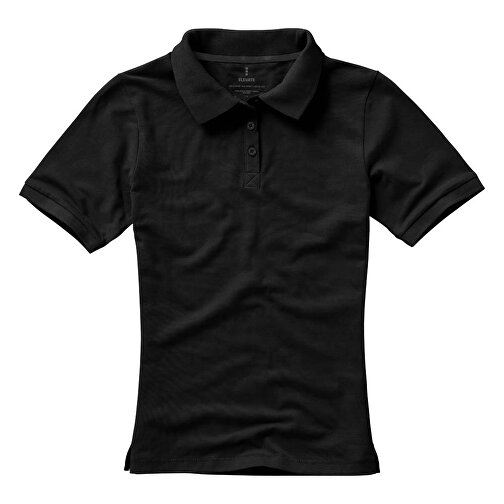 Calgary Poloshirt Für Damen , schwarz, Piqué Strick  Baumwolle, 200 g/m2, L, , Bild 12