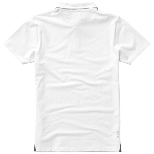 Markham Stretch Poloshirt Für Herren , weiß, Double Pique Strick 5% Elastan, 95% BCI Baumwolle, 200 g/m2, S, , Bild 9