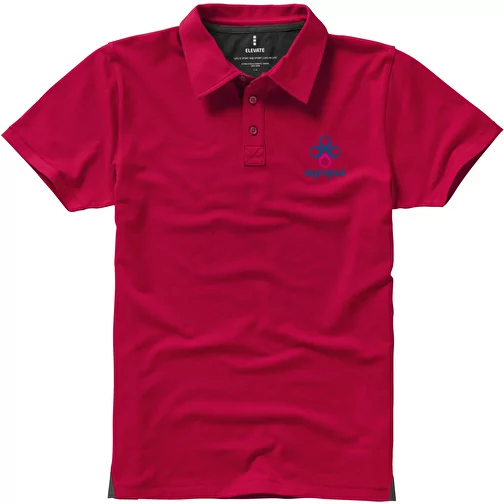 Polo stretch manches courtes pour hommes Markham, Image 2
