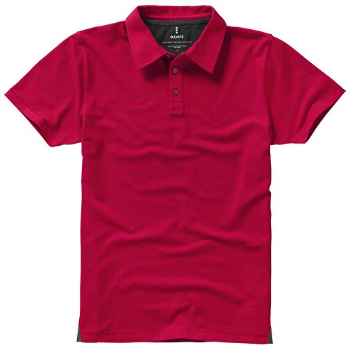 Markham Stretch Poloshirt Für Herren , rot, Double Pique Strick 5% Elastan, 95% BCI Baumwolle, 200 g/m2, S, , Bild 22