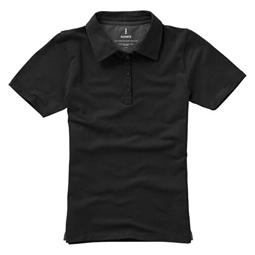 Markham Stretch Poloshirt Für Damen , schwarz, Double Pique Strick 5% Elastan, 95% BCI Baumwolle, 200 g/m2, S, , Bild 14