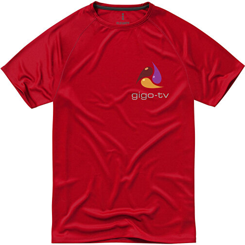 Niagara T-Shirt Cool Fit Für Herren , rot, Mesh mit Cool Fit Finish 100% Polyester, 145 g/m2, XL, , Bild 3