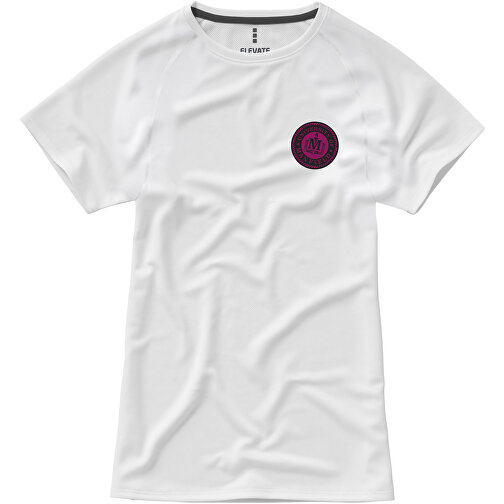Niagara T-Shirt Cool Fit Für Damen , weiss, Mesh mit Cool Fit Finish 100% Polyester, 145 g/m2, M, , Bild 3