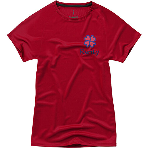 Niagara T-Shirt Cool Fit Für Damen , rot, Mesh mit Cool Fit Finish 100% Polyester, 145 g/m2, L, , Bild 3