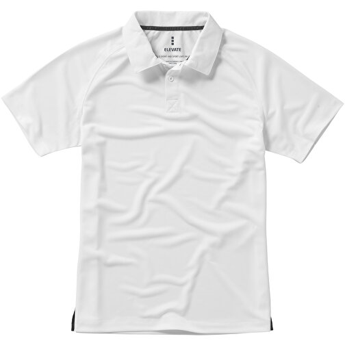 Ottawa Poloshirt Cool Fit Für Herren , weiß, Piqué Strick mit Cool Fit Finish 100% Polyester, 220 g/m2, M, , Bild 11