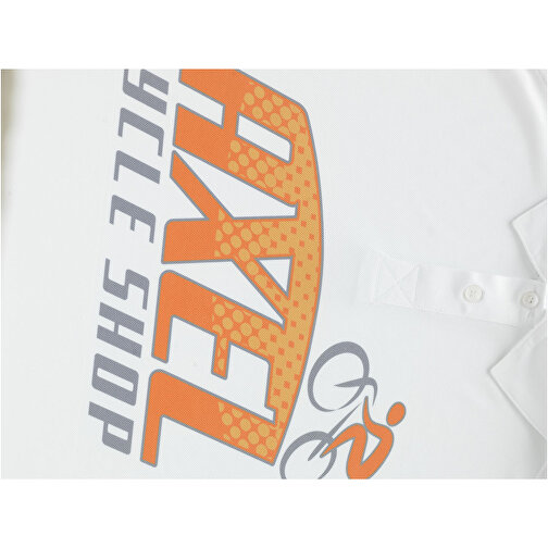Ottawa Poloshirt Cool Fit Für Herren , weiß, Piqué Strick mit Cool Fit Finish 100% Polyester, 220 g/m2, XXL, , Bild 5