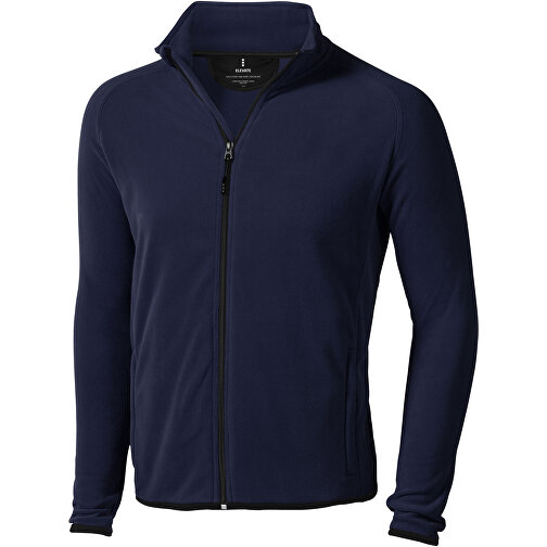 Brossard Fleecejacke Für Herren , navy, Microfleece 100% Polyester, 190 g/m2, XL, , Bild 1