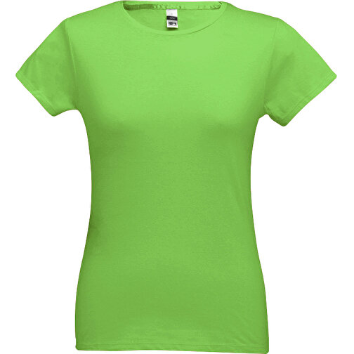 THC SOFIA. Tailliertes Damen-T-Shirt , hellgrün, 100% Baumwolle, XL, 66,00cm x 50,00cm (Länge x Breite), Bild 1