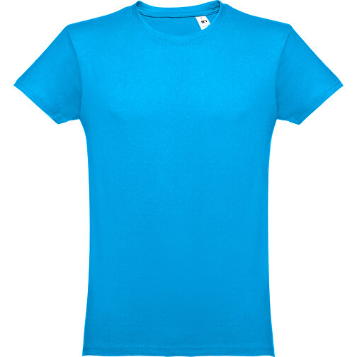 THC LUANDA 3XL. Herren T-shirt , wasserblau, 100% Baumwolle, 3XL, 82,00cm x 65,00cm (Länge x Breite), Bild 1