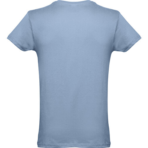 THC LUANDA. Herren-T-Shirt Aus Baumwolle Im Schlauchformat , pastellblau, 100% Baumwolle, M, 72,00cm x 53,00cm (Länge x Breite), Bild 2