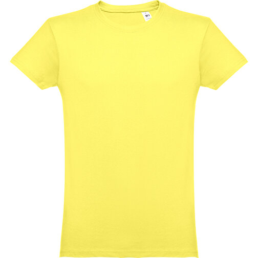 THC LUANDA. Herren-T-Shirt Aus Baumwolle Im Schlauchformat , zitronengelb, 100% Baumwolle, XS, 67,00cm x 47,00cm (Länge x Breite), Bild 1