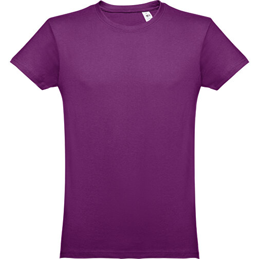 THC LUANDA. Herren-T-Shirt Aus Baumwolle Im Schlauchformat , lila, 100% Baumwolle, XXL, 79,00cm x 62,00cm (Länge x Breite), Bild 1